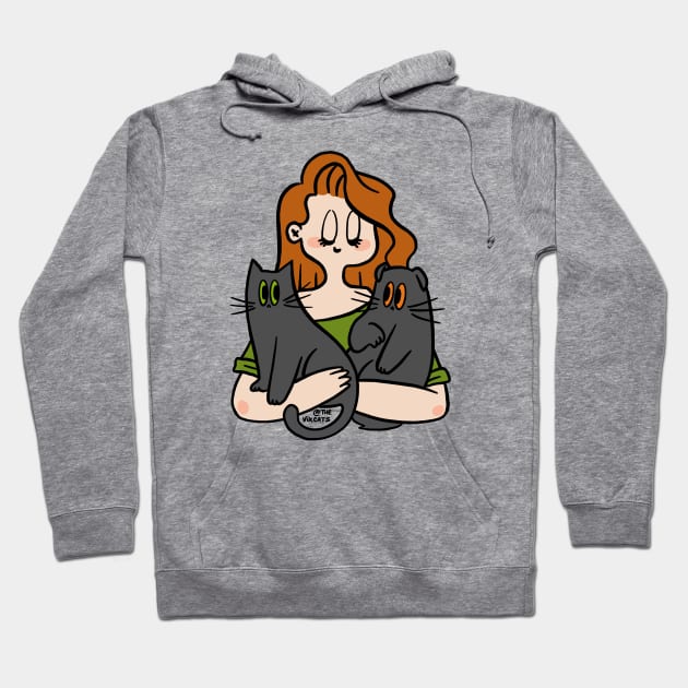 The Cat Mom Hoodie by The Vix Cats